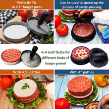 Load image into Gallery viewer, Meykers® Wax Patty Papers 500 pack - for 4.5 / 4 inch Burger Press