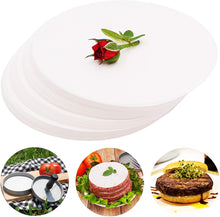 Load image into Gallery viewer, Meykers® Wax Patty Papers 500 pack - for 4.5 / 4 inch Burger Press
