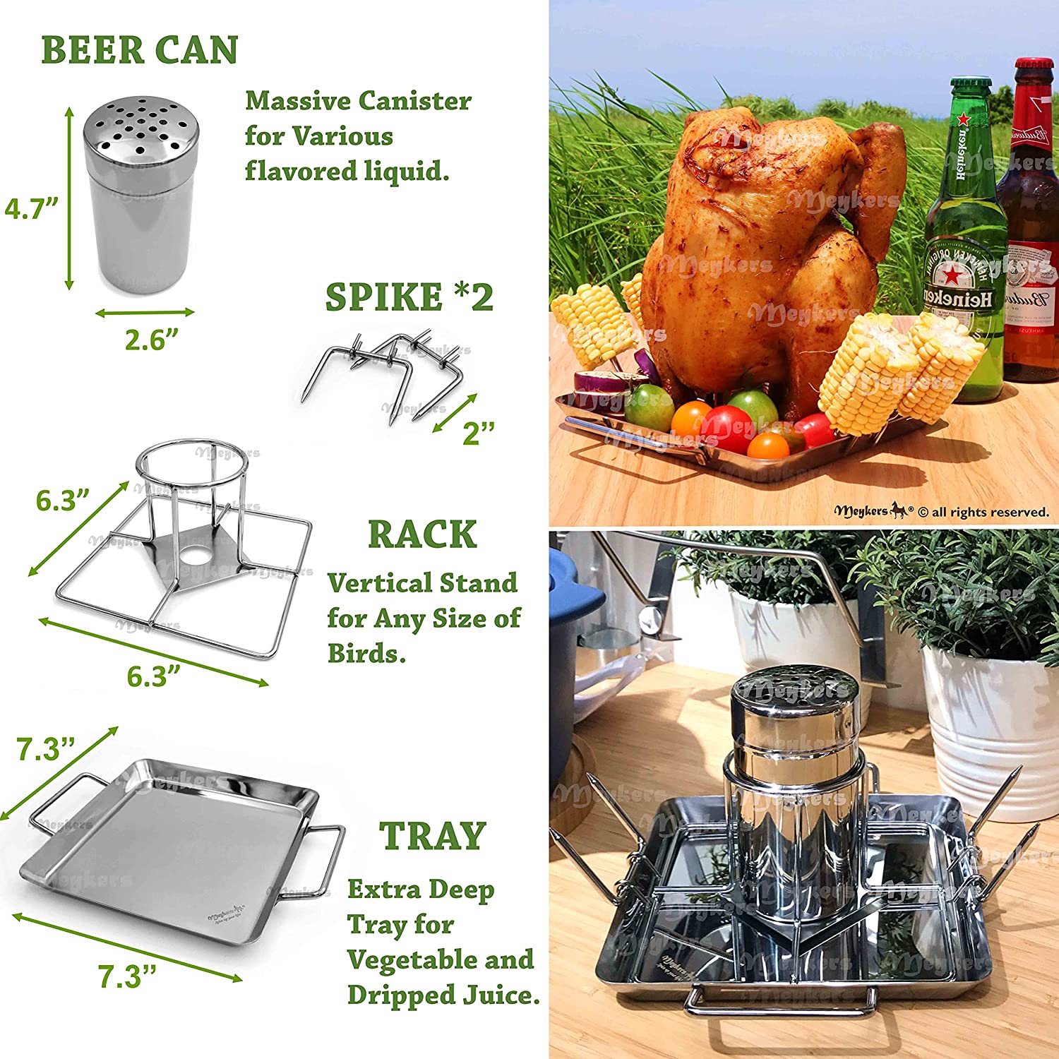 Grilled Chicken Recipe Homemade Beer Can Chicken Holder Beer Can